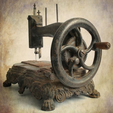 Antique sewing machine. Isolated brown antique sewing machine , #ad, #machine, #sewing, #Antique, #antique, #brown #ad Vintage Sewing Notions, Old Sewing Machines, Antique Sewing Machines, Vintage Sewing Machine, Vintage Sewing Machines, Sewing Machine Accessories, Sewing Items, Easy Sewing Projects, Sewing Tools