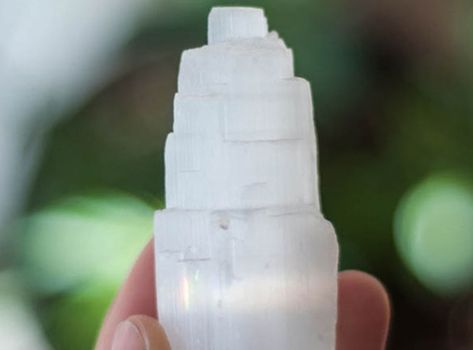 Selenite Tower Skyscraper Crystal Benefits | Village Rock Shop Selenite Tower Meaning, Crystal Benefits, Selenite Tower, Display Tower, Etheric Body, Energy Blocks, Fertility Boost, Light Sensitivity, Selenite Crystal