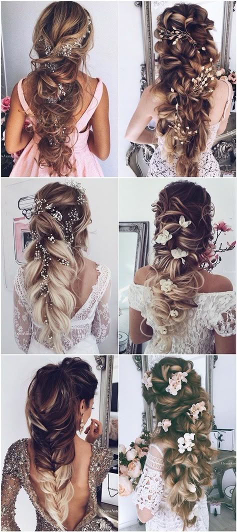 Hair Inspiration Long, Wedding Hair Inspiration, Hairstyle Look, Braided Hairstyles For Wedding, Long Braids, Wedding Hairstyles For Long Hair, Different Hairstyles, Wedding Hair And Makeup, Loose Hairstyles