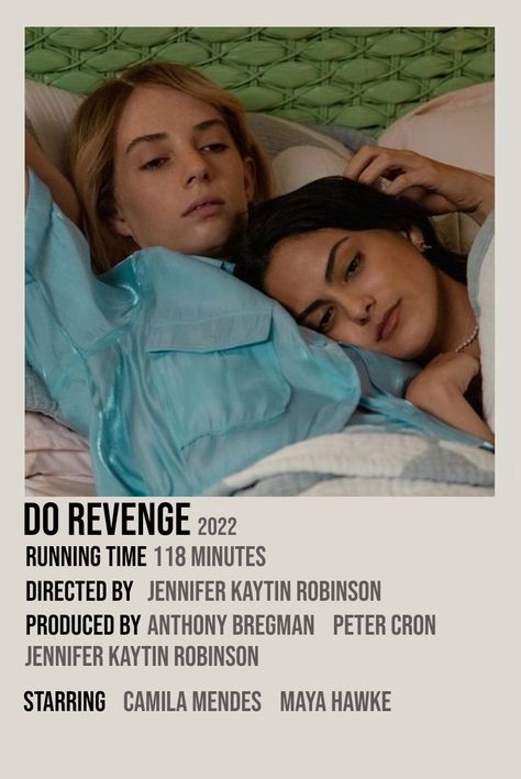 Do Revenge Polaroid Poster, Do Revenge Movie Poster, Do Revenge Poster, Do Revenge Movie, Revenge Movie, Do Revenge, Best Teen Movies, Alt Posters, Indie Movie Posters