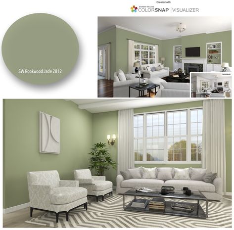 Why I don't like Sherwin Williams Evergreen Fog COTY 2022 - Linda Merrill Sherwin Williams Evergreen Fog, Luxury Kitchen Designs, Sherwin Williams Green, Evergreen Fog, Green House Exterior, Green Wall Color, Sherwin Williams Colors, Green Paint Colors, Steal The Spotlight