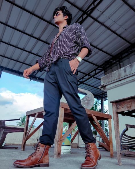 Polo Players, Man Posing, Suede Dress Shoes, Low Angle Shot, Artistic Fashion, Fall Wardrobe Essentials, Stylish Man, Low Angle, Rugged Look