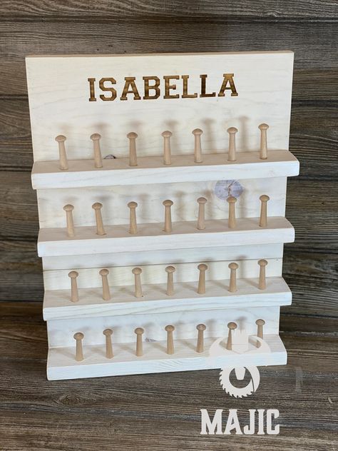 Personalized Championship Ring Display Sports Ring Display - Etsy Canada Softball Ring Display, Baseball Ring Holder, Championship Ring Display, Cinder Block Furniture, Football Rings, Baseball Ring, Beaded Ornaments Diy, Ring Display, Championship Rings