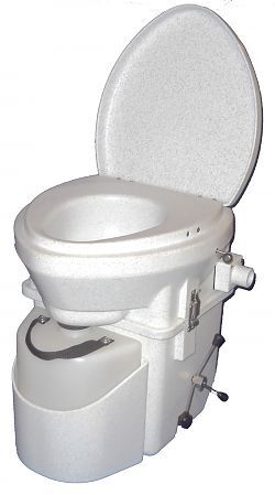 Nature's Head composting toilet. $1000 Tiny House Toilet, Incinerating Toilet, White Granite Colors, Composting Toilets, Best Tiny House, Small Computer, Composting Toilet, Septic System, Waste Disposal