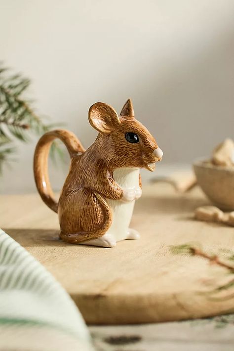 Gifts | Gifts for Everyone + All Seasons | Anthropologie Brown Mouse, Woodland Friends, Ceramic Pitcher, Dishwasher Racks, Outdoor Garden Furniture, Forest Animals, Plant Life, Color Coding, Sheep