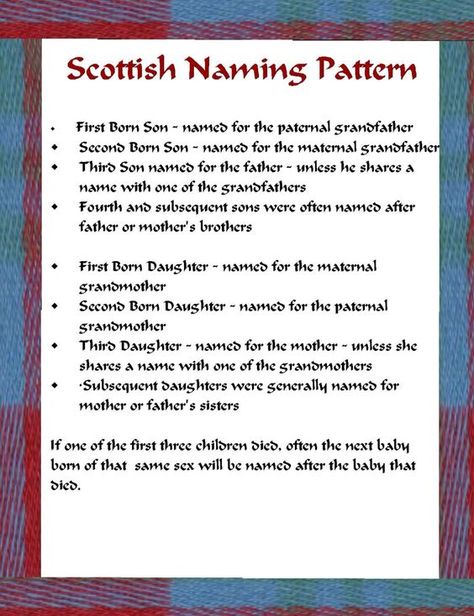 Scottish Genealogy, Genealogy Help, Family Tree Research, Christian Names, Scotland History, Family Ancestry, Scottish Ancestry, Family Tree Genealogy, Genealogy Resources