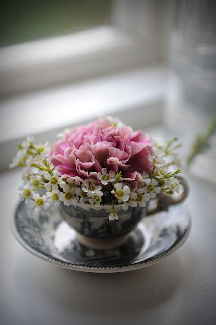 . Vase With Flowers, A Table, Vase, Flowers