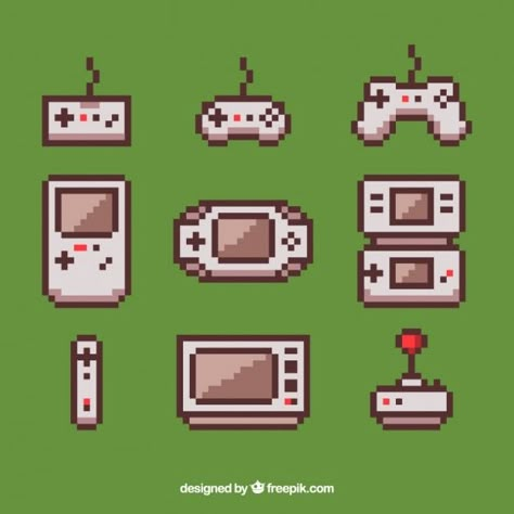 Pixel Items, Video Game Icons, How To Pixel Art, Lofi Aesthetic, Widget Board, Game Icons, Pixel Art Tutorial, 8bit Art, Cool Pixel Art