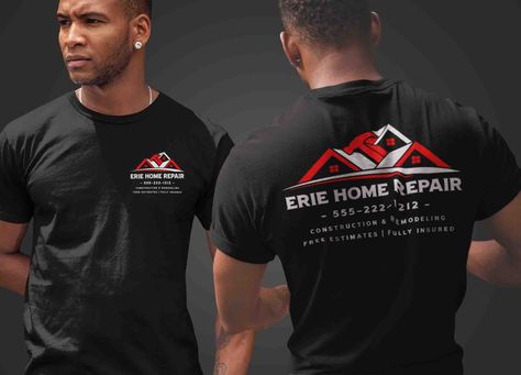 Construction Business Shirts, Construction Company Shirts, Company Shirts Ideas Design, Office Tshirt Design, Business Tshirt Ideas, Construction Company Tshirt Design Ideas, Company Logo Tshirt Designs, Construction Shirt Design, Business Tshirt Design Ideas