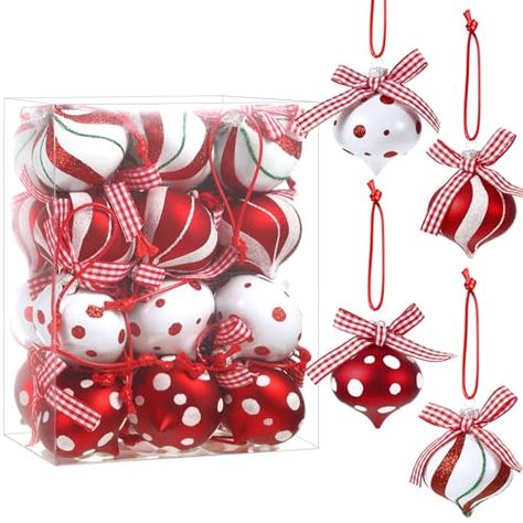 Christie Brady's Amazon Page Peppermint Christmas Decorations, Peppermint Candy Ornaments, Peppermint Ornament, Christmas Peppermint, Candy Christmas Tree, Outdoor Christmas Decor, Peppermint Christmas, Candy Ornaments, Hanging Christmas Tree