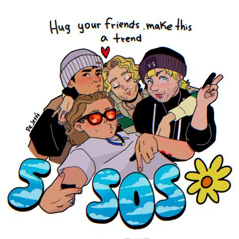 5sos Artwork, 5sos Doodles, 5sos Cartoon, 5sos Fan Art, 5sos Art, 5sos Songs, 5sos Funny, 5sos Wallpaper, Punk Rock Princess