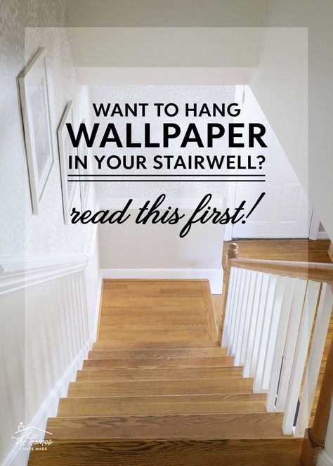 Wallpaper A Stairwell, Wallpaper Stairway Wall, Wallpaper Stairwell Hallway, Stairway Wallpaper Accent Wall, Wallpapered Entryway With Stairs, Wallpaper For Staircase, Front Hallway Wallpaper, Wallpaper Ideas For Stairs Wall, Wallpaper In Hallway Stairways