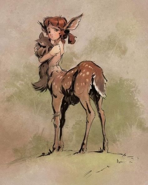 Human Hands, Fantasy Creatures Art, Fairytale Art, Mythical Creatures Art, A Deer, Family Game, Arte Animal, 판타지 아트, Character Ideas