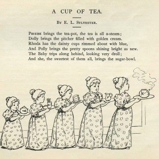 Tea Poem, Children Poems, Tea Poems, Children Rhymes, Luxurious Things, Vintage Poetry, Childrens Poems, Childrens Poetry, London Living