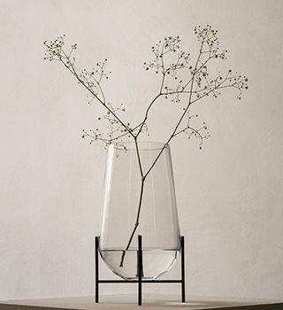 Shop Scandinavian Design - Illums Bolighus International Minimal Vase, Minimalist Vase, Verre Design, Living Modern, Plywood Furniture, Decoration Inspiration, Living Room Flooring, Room Flooring, Small Vase