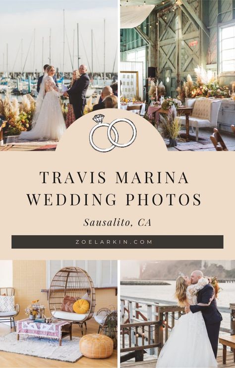 Presidio Yacht Club Travis Marina wedding photos | zoelarkin.com Marina Wedding, Individual Space, The Golden Gate Bridge, Bay Area Wedding, Unique Wedding Venues, September Wedding, Banquet Hall, Yacht Club, Getting Engaged