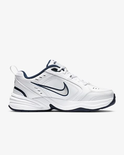 Nike Air Monarch IV Zapatillas de entrenamiento - Hombre. Nike ES Nike Monarch, Air Monarch Iv, Nike Air Monarch Iv, Swarovski Nike, Nike Air Monarch, Dr Shoes, Mens Training Shoes, Air Shoes, Bling Shoes