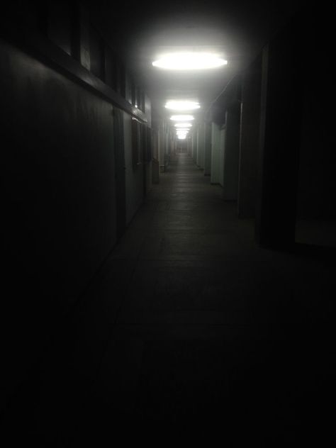 Scitzophernia Aesthetic, Creepy Background, House Of Leaves, Creepy Backgrounds, Dark Hallway, Creepy Core, Pitch Dark, Cry Of Fear, Creepy Images