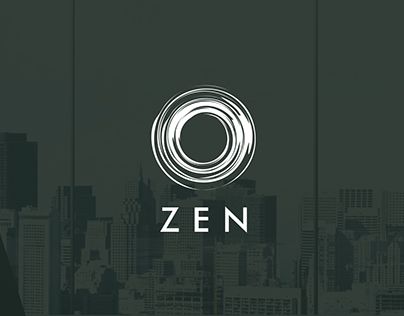 Zen Logo Design Inspiration, Meditation Branding, Calm Logo, Zen Logo, Zen Symbol, Concept Models Architecture, Yoga Logo, Zen Design, Hotel Logo