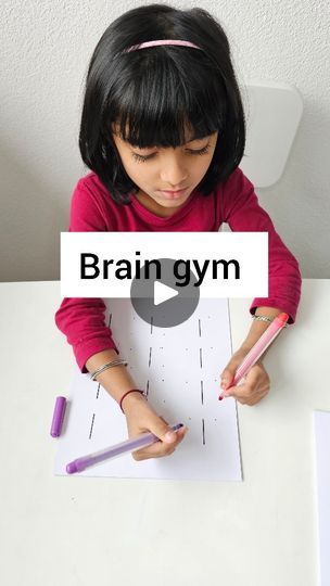 2M views · 64K reactions | 🧠Brain gym🧠 #likeandsave #trylater
This activity helps to activate both sides of the brain & ofcourse alternative way to reduce the screen time.

Follow @preethi_manojkumarfor for more screen free play ideas

Activity Inspired by @rozumailukkyiv

[kidsactivity, kids play ideas, kids activities, homeschooling, earlylearning, brain gym, brain development]

#braingymforkids#brainteaserforkids#earlybrain#earlybraindevelopment#instareels#kidsactivityreels | Logapreethi | Kids Activities | andreavanzo_composer · Amélie x Interstellar Brain Activity For Kids, Children Games Indoor, Brain Exercises For Kids, Brain Gym Activities, Kids Play Ideas, Brain Games For Kids, Brain Gym Exercises, Brain Gym For Kids, Brain Exercises