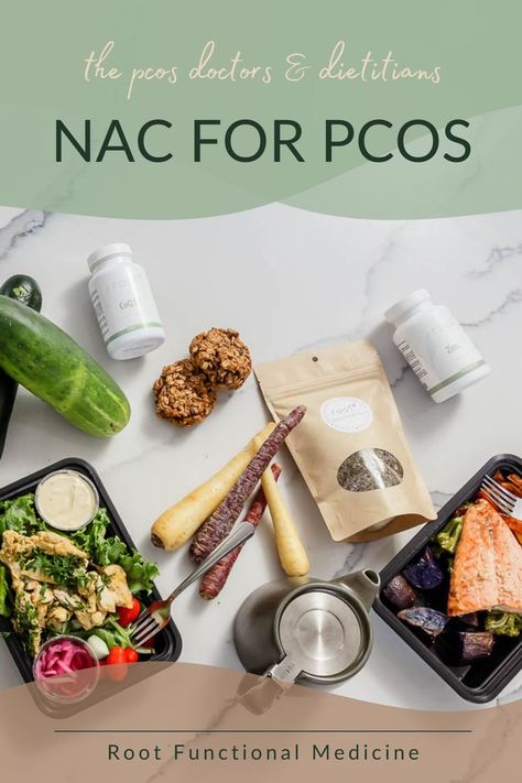 NAC is a powerful antioxidant that works to reduce inflammation and oxidative stress in the body. Oxidative stress occurs when you have an imbalance of antioxidants and free radicals, which causes toxic and damaging effects to your cells. In this article, we’ll review a supplement called N-acetyl-cysteine (NAC) for PCOS, how it may improve menstrual cycles, fertility, and other PCOS symptoms. Hypothyroid Meal Plan, Zinc Rich Foods, Zinc Supplements, Ibs Recipes, Fertility Diet, Irritable Bowel, Thyroid Health, Sugar Cravings, Diet Meal Plans