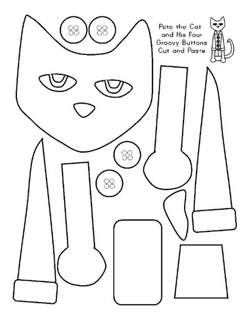 Pete the cat.  FREEBIE :-) Grade Card, Snowflake Bentley, Pete The Cats, Printable Shapes, Cat Coloring, Cat Activity, Art Time, Author Studies, Building Activities