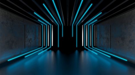 Virtual Room, Gym Design Interior, Nightclub Design, New Retro Wave, Futuristic Interior, Lighting Concepts, Home Theater Design, Art Animation, Theatre Design