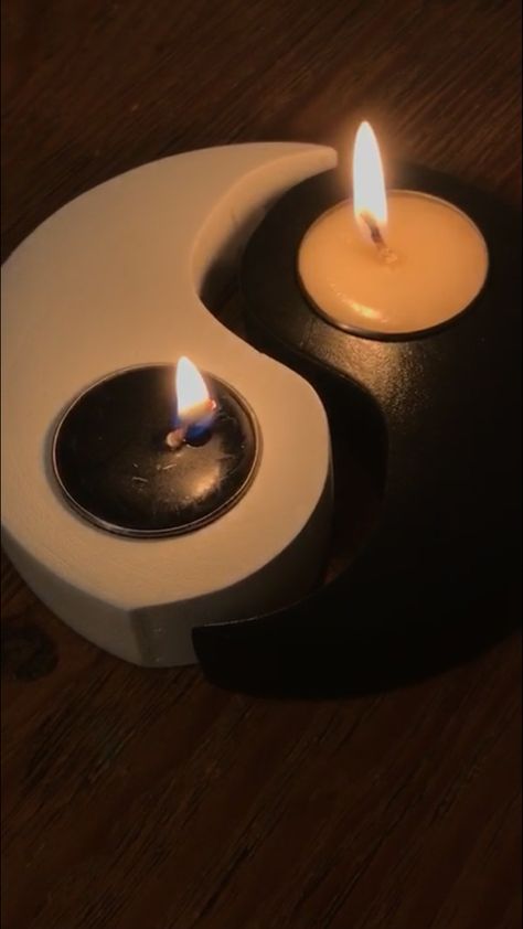 Ying Yang, Tea Light Candle, Tea Lights, Candles