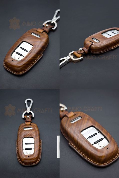 Audi Key Fob Cover The Best Gift For Boyfriend, Gift For Father Birthday, Best Gift For Boyfriend, Audi Accessories, Leather Women Wallet, Field Notes Cover, Notes Cover, Leather Garments, Minimal Wallet