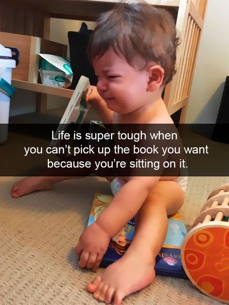 Life Is Super Tough When You Can’t Pick Up The Book You Want Because You’re Sitting On It Reasons Kids Cry, Kids Crying, Temper Tantrums Toddler, Throwing Tantrums, Funniest Snapchats, Tantrum Kids, Weird Memes, Temper Tantrums, Random Memes