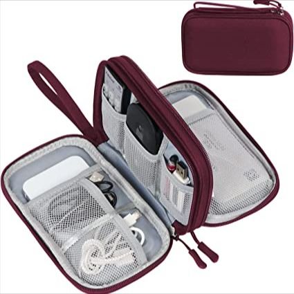 FYY Electronic Organizer, Travel Cable Organizer Bag Pouch Electronic Accessories Carry Case Portable Waterproof Double Layers All-in-One Storage Bag for Cable, Cord, Charger, Phone, Earphone Wine Red

#trinidadandtobago #trinidadslang #trinigiftideas #trinigifts #visittrinidad #giftsformom #giftsfordad #giftsforhim #giftsforher #electronicsorganizer #giftsfortravellers #travelmusthaves #travelessentials #trinimusthaves #triniamazonfinds #amazonmusthaves #amazonfinds Frozen Smoothie Packs, Electronic Organizer, Bag Contents, Charger Phone, Electronics Storage, Smoothie Packs, Travel Packing List, Daily Organization, Electronic Organization