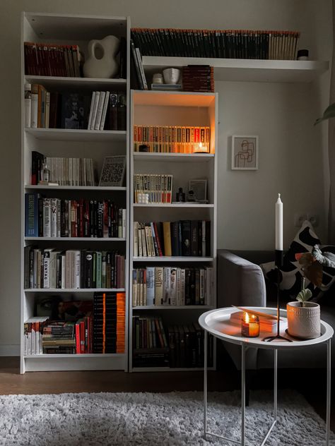 Book Selfs Bookshelves, Library In Bedroom, Bookshelf Aesthetic Bedroom, Aesthetic Home Library, Aesthetic Travel Pictures, Bookshelf Aesthetic, Home Library Design, Find Cheap Flights, Pinterest Room Decor