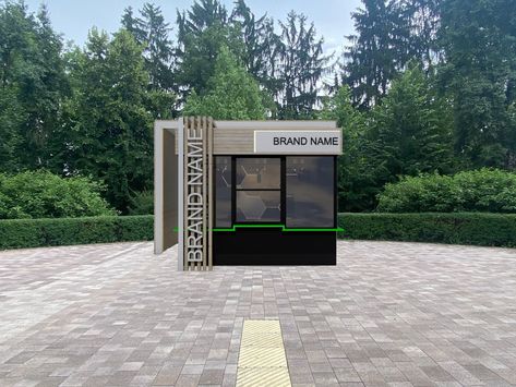 Container Ideas, Kiosk Design, Kiosk, Brand Names, Architecture, Quick Saves, Design