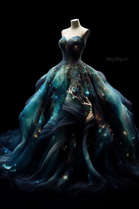 Fae Outfit, Fantasy Dress, Black Community, Fashion Black, Aurora Borealis, Facebook Page, Blue Dress, Got Married, Blue Dresses