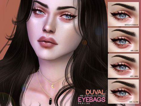 Eye Bags Makeup, Unicorn Makeup Brushes, Sims 4 Cc Eyes, Makeup Cc, Sims 4 Cc Shoes, Sims 4 Cc Makeup, Sims 4 Cc Skin, Queen Makeup, Sims 4 Update