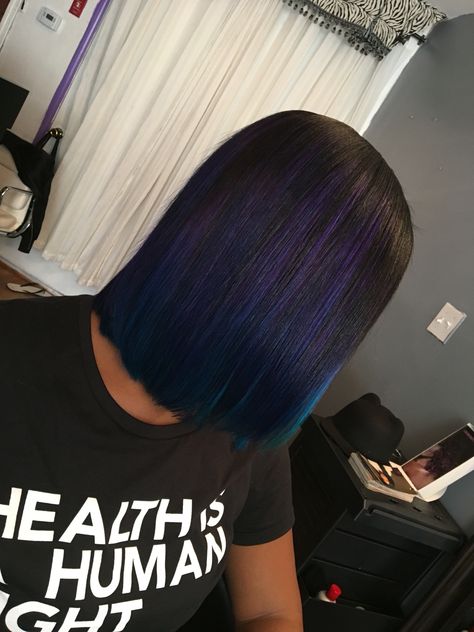 Colored Bob For Black Women Natural Hair, Dyed Bob Hair, Dyed Bob, Blonde Instagram, Silk Press Natural Hair, Hair Color Unique, Stylish Hairstyles, Beauty Hairstyles, Dyed Natural Hair