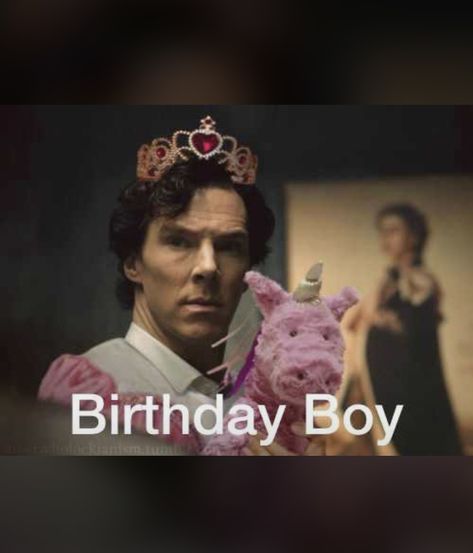 Sherlock Birthday, 14th Birthday, Sherlock Holmes, Happy Birthday, Memes, Birthday, Movie Posters