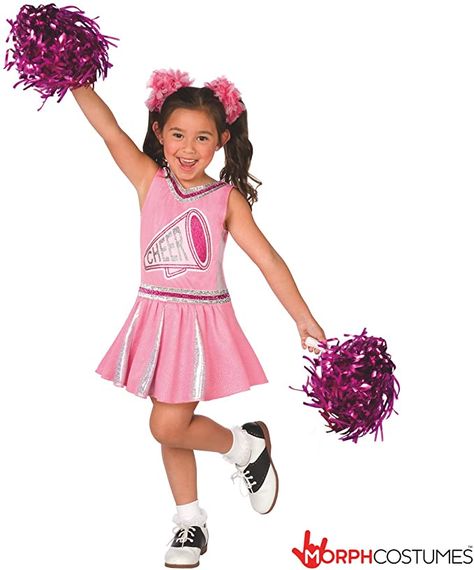 Cheerleader Costume Kids, Cheerleading Costume, Kids Cheerleading, Pink Uniform, Cheerleading Dress, Girls Cheerleader Costume, Cheerleader Halloween Costume, Cheer Costumes, Cheerleader Costume