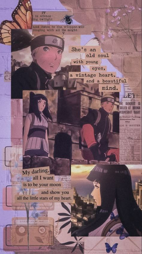 Naruto Shippuden Wallpapers Aesthetic, Naruto Phone Wallpaper Aesthetic, Naruto Uzumaki Aesthetic Wallpaper, Naruhina Wallpaper Aesthetic, Naruto Wallpapers Aesthetic, Naruhina Aesthetic, Naruto Lockscreen Aesthetic, Hinata And Naruto Cute Wallpaper, Hinata Naruto Wallpaper