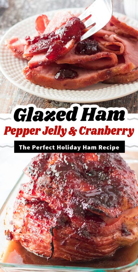 Glazed Ham Recipes, Homemade Ham Glaze, Thanksgiving Ham, Ham Sauce, Holiday Ham Recipes, Cranberry Jelly, Jellied Cranberry Sauce, Ham Glaze Recipe, Leftover Ham Recipes