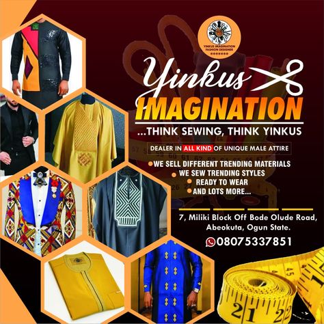 Fashion designer banner Tailoring Banner Design, Fashion Design Flyer Ideas, Fashion Design Flyer Designs, Cloth Banner Design, Ladies Tailor Shop Banner Design, Tailoring Poster, Tailor Flyer Design, Clothes Banner Design, Clothing Banner Design