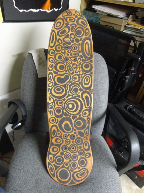 Clear Griptape Art, Griptape Cutout Design, Skate Boards Design Ideas, Griptape Designs, Skate Deck Designs, Skateboard Griptape Design, Cool Skateboard Griptape Designs, Goth Skateboard Design, Deck Art Skateboard