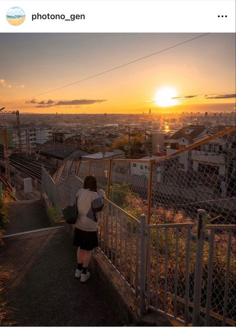 City Walk Aesthetic, Sunset In Japan, Japan Street Photography, Cityscape Photography, Japan Photography, Japan Aesthetic, Aesthetic Japan, Best Photo Poses, Japanese Aesthetic