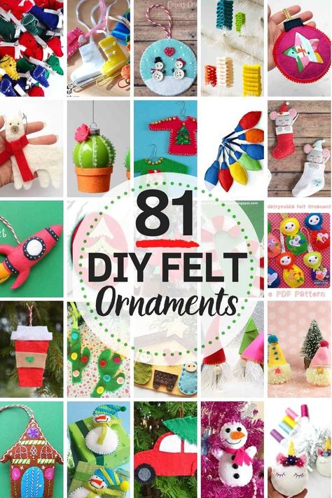 Embroidered Felt Christmas Ornaments Diy, Disney Ornaments Diy Ideas, Indie Christmas, Disney Patterns, Felt Plushies, Diy Felt Christmas, Felt Ornaments Diy, Xmas Projects, Advent Decorations