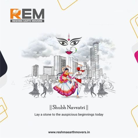 "Reshma Earth Movers 🚜 wishes you a joyful and prosperous Navaratri! We're here to move mountains and make your projects a success 🌄. Celebrate with us! 🎉 #Navaratri2023" For more information call us at +91 9845016424 Lord Durga, Navratri Wishes, Rangoli Designs Simple Diwali, Real Estate Advertising, Real Estate Marketing Design, Navratri Festival, Happy Diwali Images, Beer Art, Diwali Images