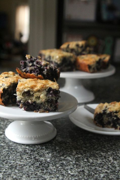 Blueberry Oatmeal Cake Recipe Blueberry Oatmeal Cake, Blueberry Breakfast Cake, Oatmeal Cake, Blueberry Oatmeal, Berry Cake, Holiday Meals, Blueberry Cake, Recipe From Scratch, Glass Baking Dish