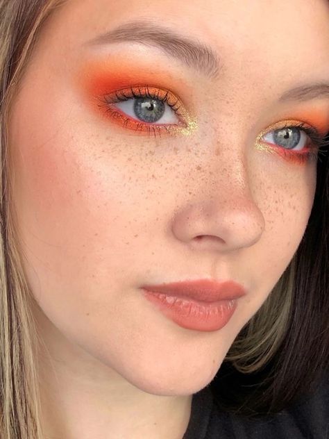 Hawaii Makeup, Ginger Makeup, Maquillage On Fleek, Euphoria Makeup, Orange Makeup, Work Makeup, Red Makeup, Make Up Inspo, Pretty Pins