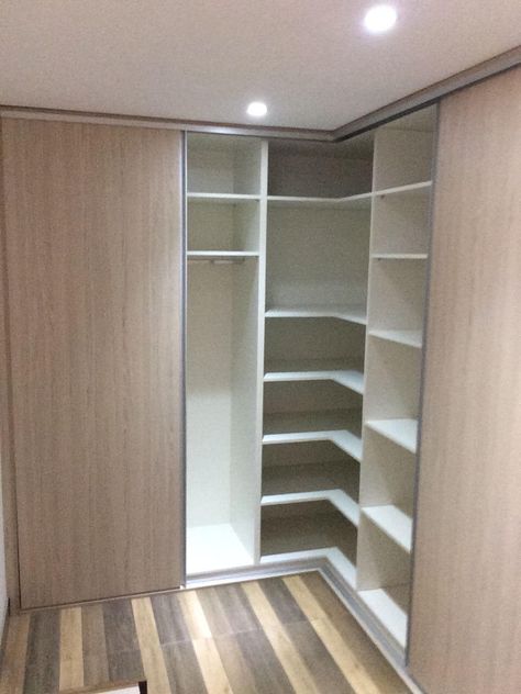 Wardrobe Interior Design Shelves, Cabinets With Hanging Rod, Interior Design Shelves, Interior Design Wardrobe, Design Shelves, Aesthetic Wardrobe, Clothes Cabinet, Bedroom Built In Wardrobe, Wardrobe Interior