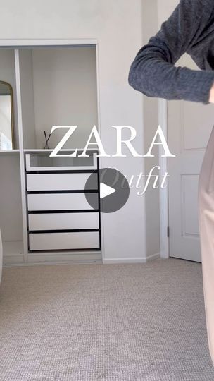 Zara Outfit 2024 Winter, Zara Must Have, Zara Sweater Outfit, Zara Trousers Outfit, Zara Winter Outfit, Zara Fall Outfits, Zara Outfit Ideas, Tracksuit Outfit Women, Grey Coat Outfit