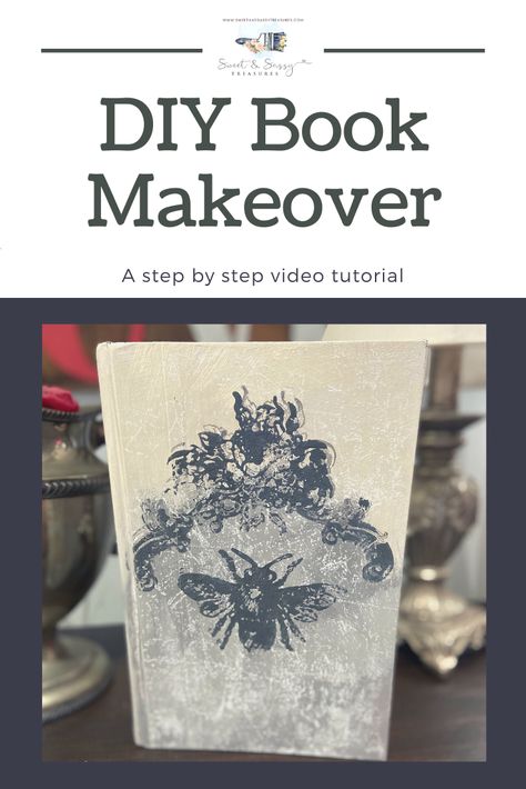 Iod Projects, Diy Vintage Books, Stacking Books, Night Nails, Iod Stamps, Stamp Inspiration, Iod Moulds, Furniture Painting Tutorial, Recycle Paper